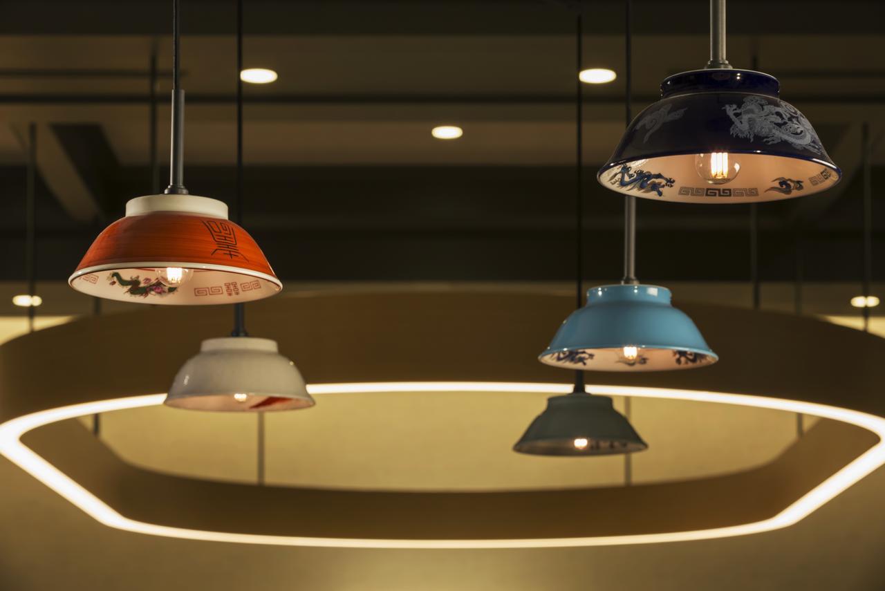 Omo7 Asahikawa By Hoshino Resorts Exterior foto 3D rendering of a pendant light