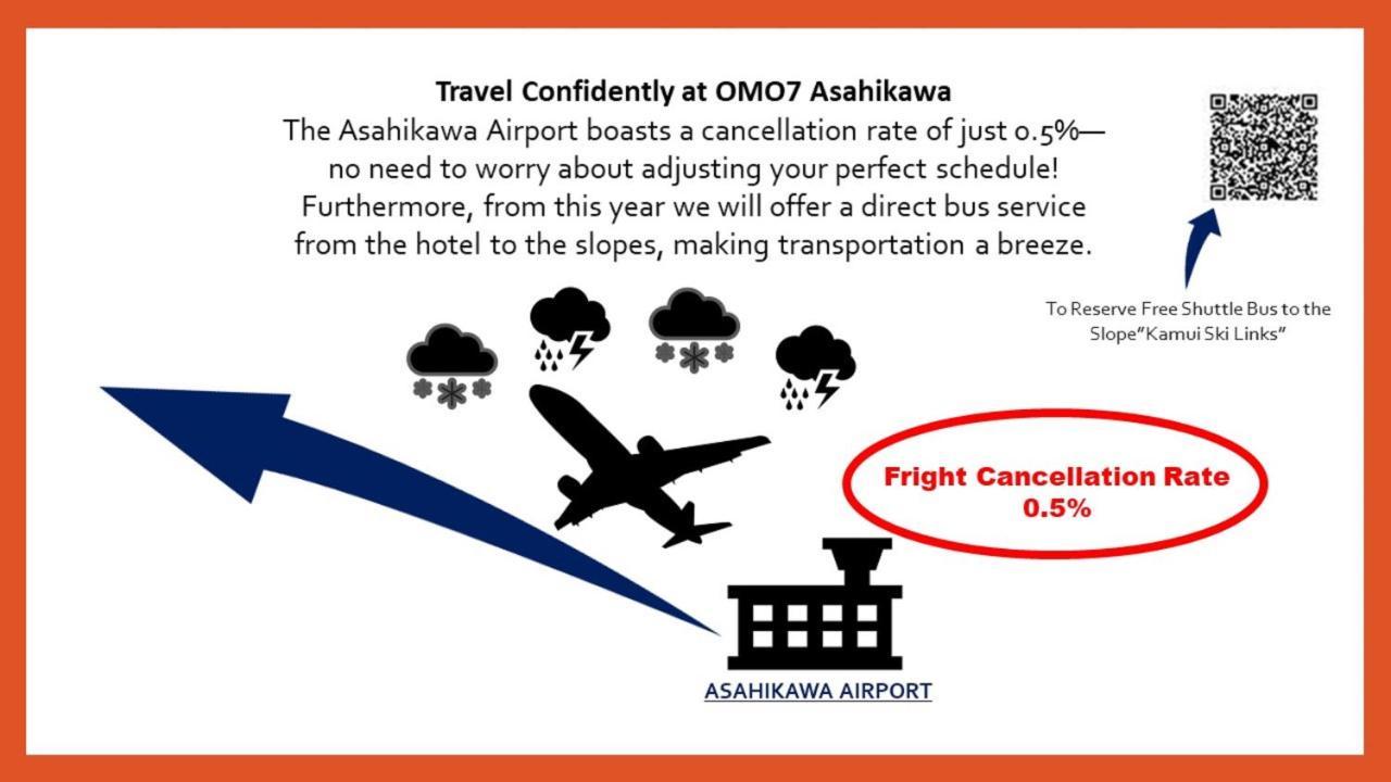 Omo7 Asahikawa By Hoshino Resorts Exterior foto Asahikawa Airport advertisement